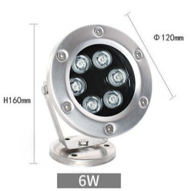 3W/6W/9W/12W/15W/18W/24W/36W Stainless steel LED Underwater Light IP68