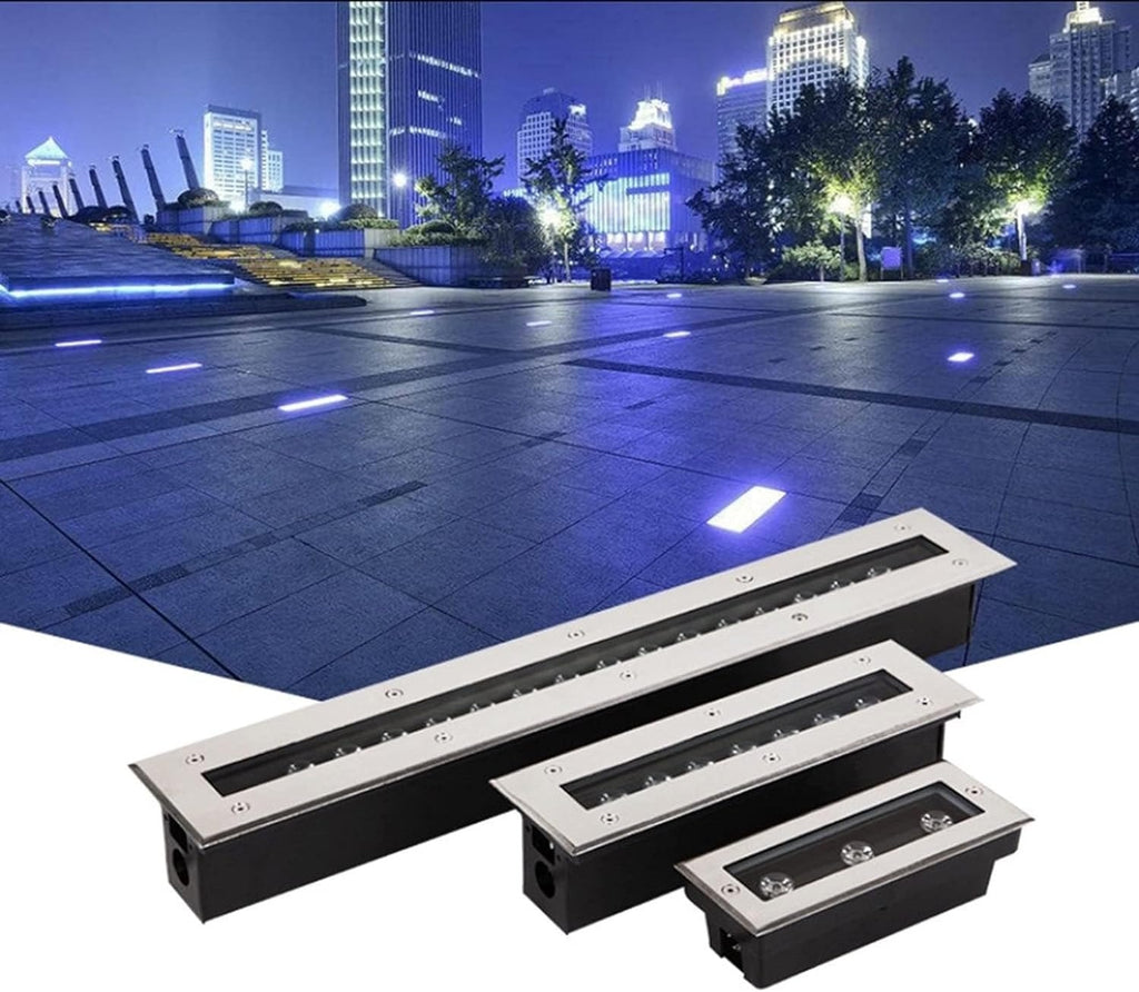 DC24V Outdoor Buried Lights Underground Recessed Landscape Lights Long Strip Light