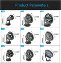 DC 12V Outdoor LED Floodlights Patio Spotlight Lamp