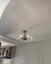 Load image into Gallery viewer, 5 light 6 light round chandelier restaurant living room room glass ball lamp
