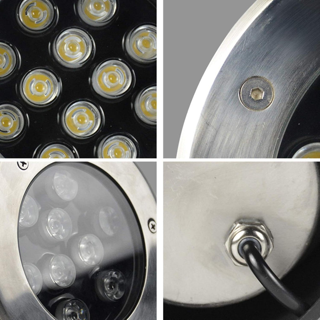 24V Low Voltage Landscape Lights IP68 Waterproof Buried Lights Underwater Lights Fountain