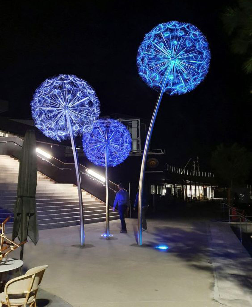 LED dandelion lights High:4m(13ft)