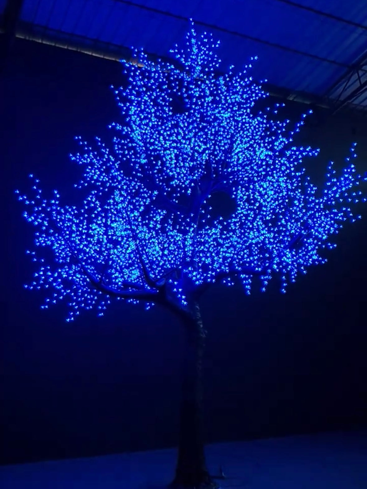 LED High simulation Cherry Blossom Tree lights Outdoor lighted trees,Height: 4.5m(14.76ft)