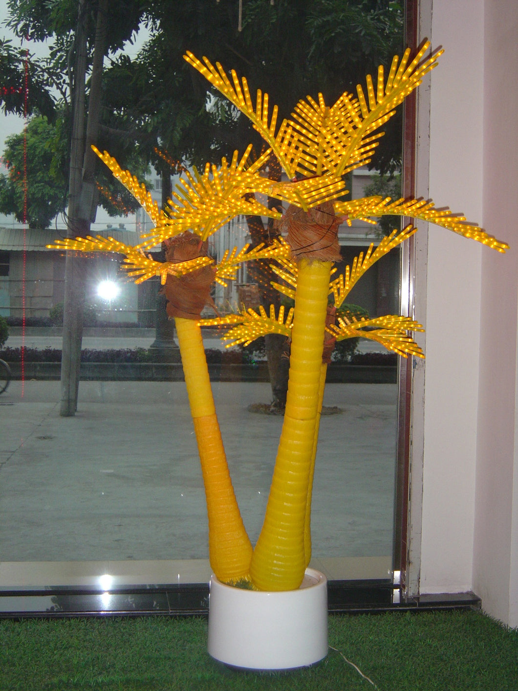 LED bonsai trees LED palm tree lamp artificial tree High:2m(6.5ft)