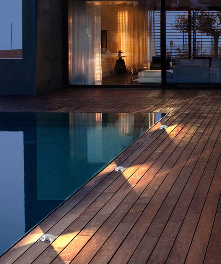 DC 12V/24V LED Underground Lamp Garden Path Floor Outdoor Buried Yard ground Lighting 2 side Landscape Light