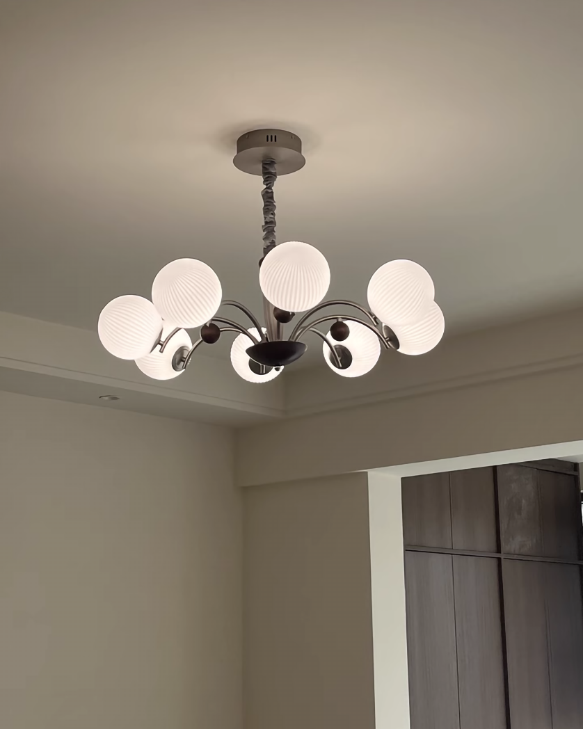 ثريا صدفية أنيقة لغرفة النوم وغرفة المعيشة وغرفة الطعام