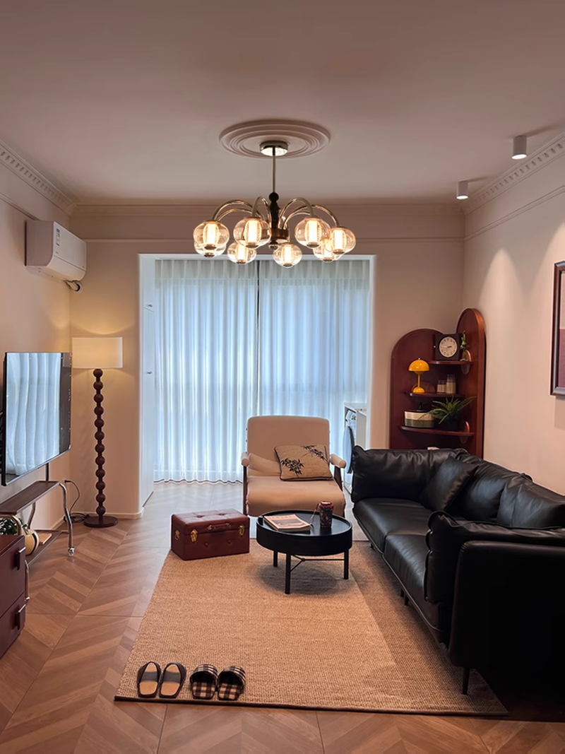 ثريا صدفية أنيقة لغرفة النوم وغرفة المعيشة وغرفة الطعام