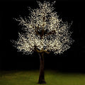 Outdoor LED Cherry Tree Decoration – heavy-duty metal base for outdoor use, for Christmas and festival display