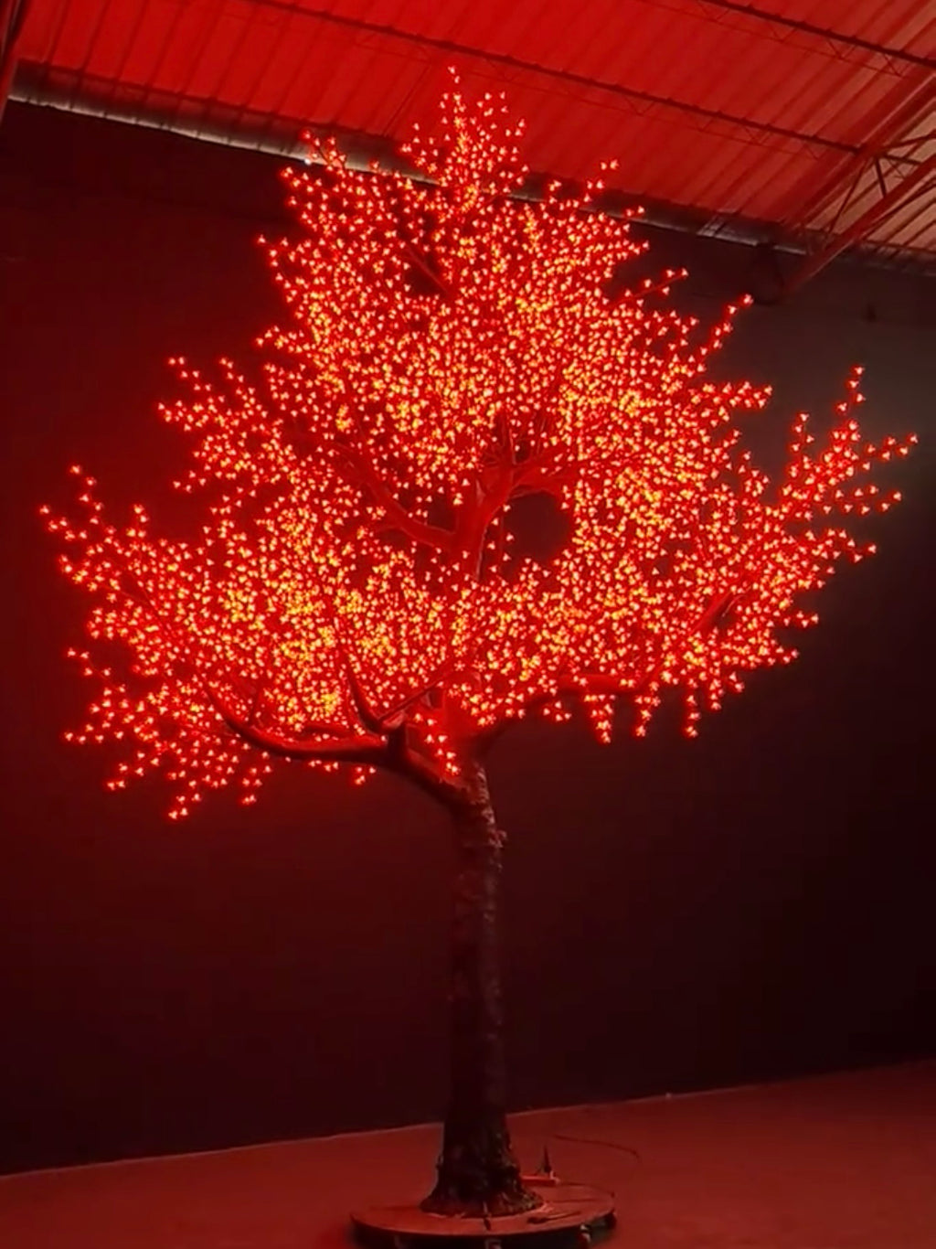 LED High simulation Cherry Blossom Tree lights Outdoor lighted trees,Height: 4.5m(14.76ft)