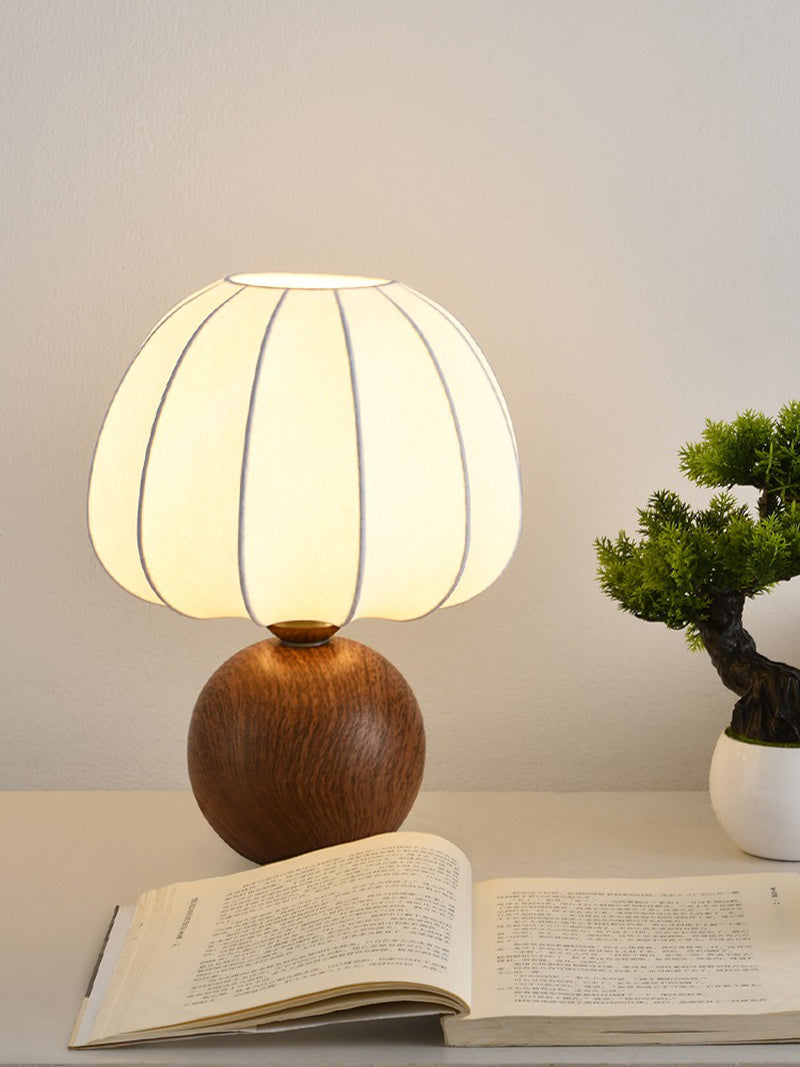 Silk lampshade table lamp decorative atmosphere lamp ceramic floor lamp