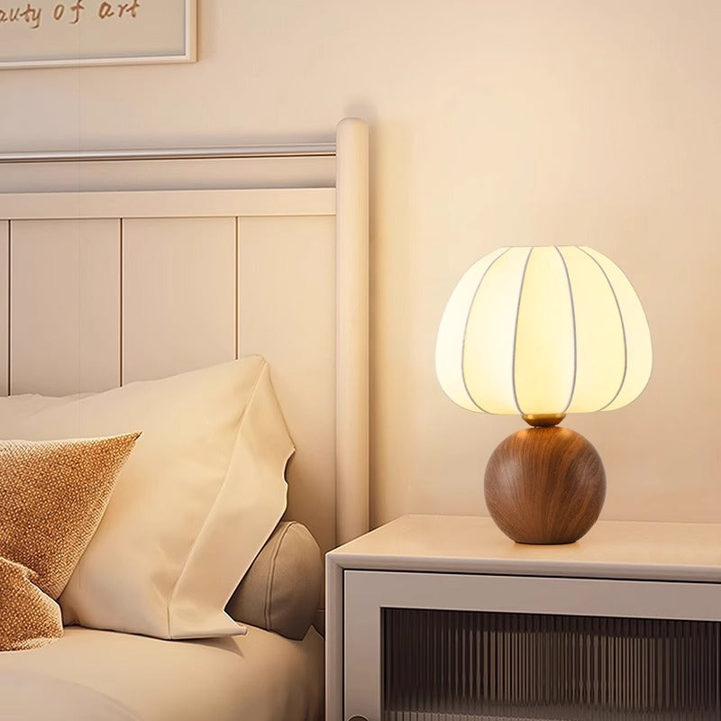 Silk lampshade table lamp decorative atmosphere lamp ceramic floor lamp