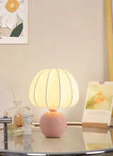 Load image into Gallery viewer, Silk lampshade table lamp decorative atmosphere lamp ceramic floor lamp
