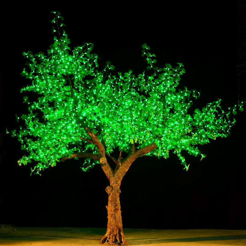 App-Controlled RGBW LED Maple Tree Light, Bluetooth Color Wheel Outdoor Decorative Tree – 3.5m / 11.5ft
