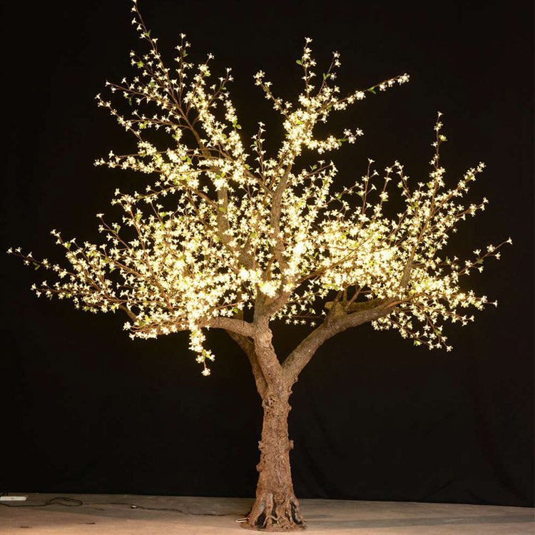 App-controlled 3.5m LED cherry blossom tree outdoor decorative lighting