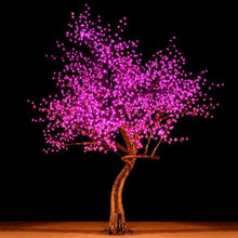 Load image into Gallery viewer, LED high simulation tree lamp cherry blossom lights wedding decoration Height:2.8m(9ft)
