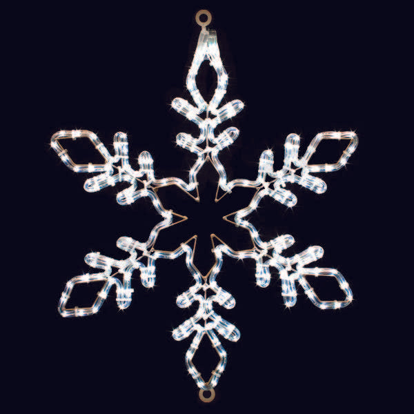 24 inches LED Snowflake motif Lights