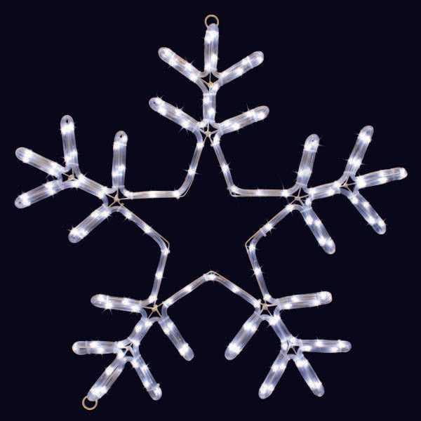 24 inches LED Snowflake motif Lights indoor decoration