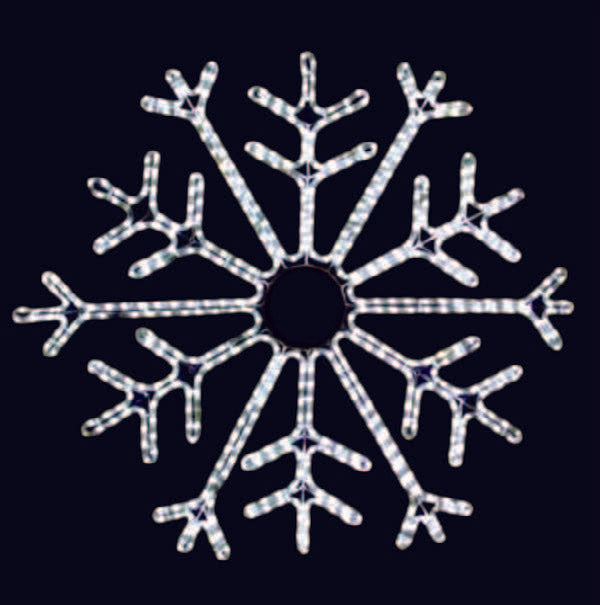 24 inches Sparkling Snowflake LED Decorative Light