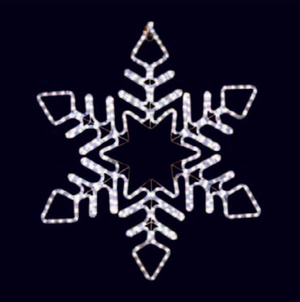 2D LED Snowflake motif  Decorative Light