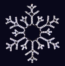 Load image into Gallery viewer, 2D LED Snowflake motif Christmas lights
