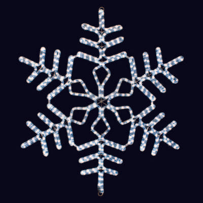 2D LED Snowflake rope lamp Christmas lights