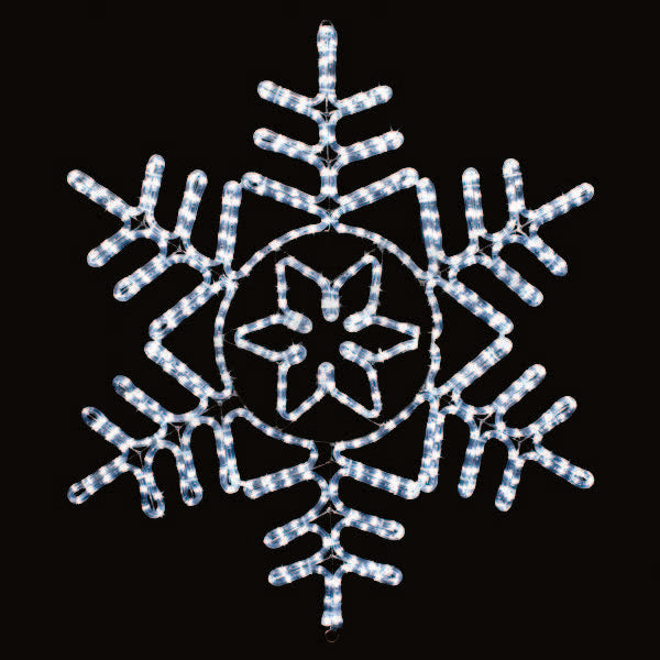 2D LED Snowflake rope lamp holiday lights – Green tree lights