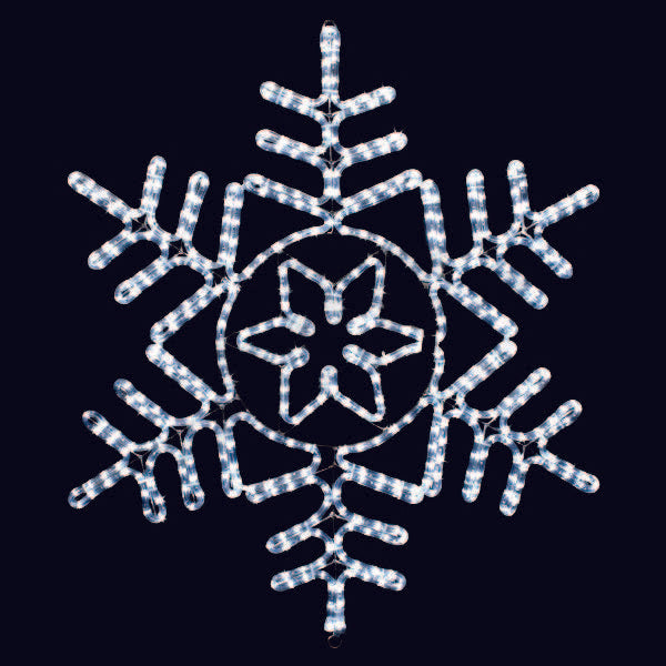 2D LED Snowflake rope lamp holiday lights