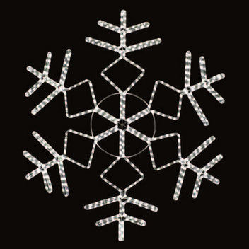 LED Snowflake rope lights holiday lamp – Green tree lights