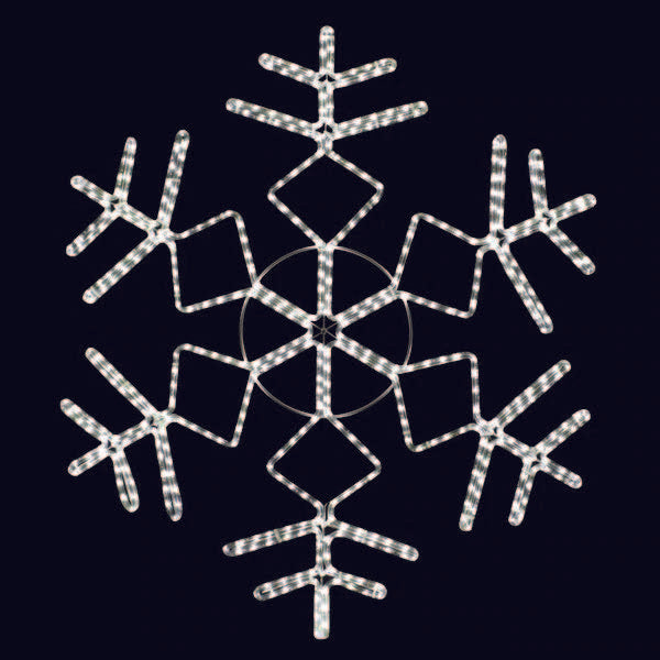 LED Snowflake rope lights holiday lamp