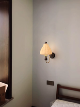 Load image into Gallery viewer, Bedside wall lamp suitable for bedroom room study new design cloth lamp

