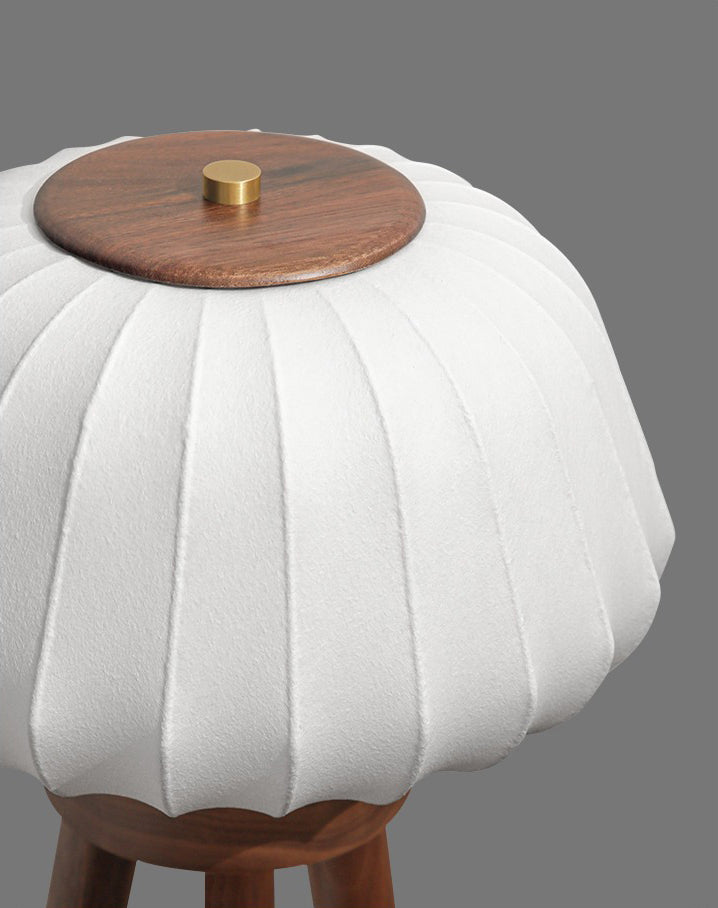 Black walnut table lamp retro personality living room bedroom floor lamp