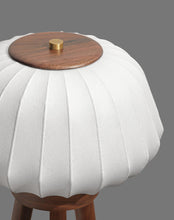 Load image into Gallery viewer, Black walnut table lamp retro personality living room bedroom floor lamp
