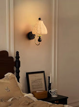 Load image into Gallery viewer, Bedside wall lamp suitable for bedroom room study new design cloth lamp
