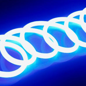 مصابيح نيون LED بمقاس 24 بوصة بتصميم ندفة الثلج