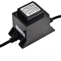 Waterproof LED transformer size and wiring detail