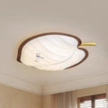 Bedroom lamp 2025 new ceiling lamp room main lamp creative leaf shape lamp