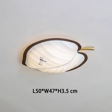 Load image into Gallery viewer, Bedroom lamp 2025 new ceiling lamp room main lamp creative leaf shape lamp
