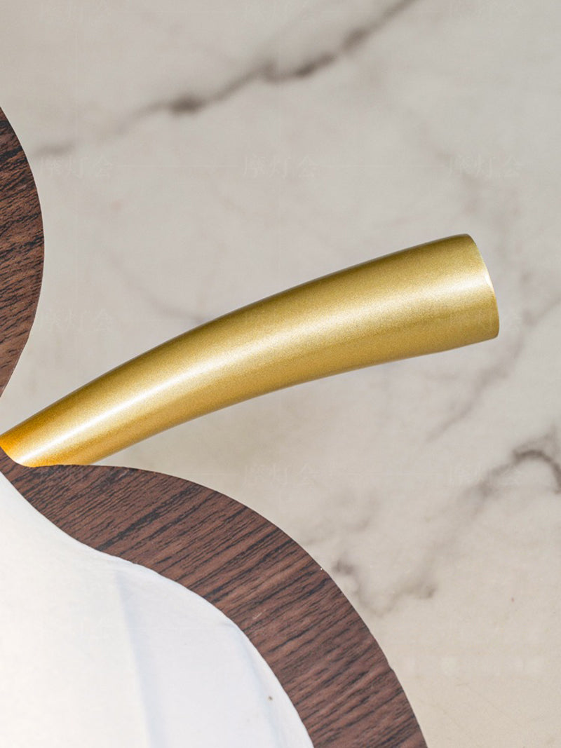 Bedroom lamp 2025 new ceiling lamp room main lamp creative leaf shape lamp