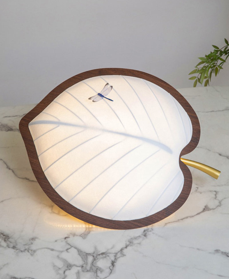 Bedroom lamp 2025 new ceiling lamp room main lamp creative leaf shape lamp