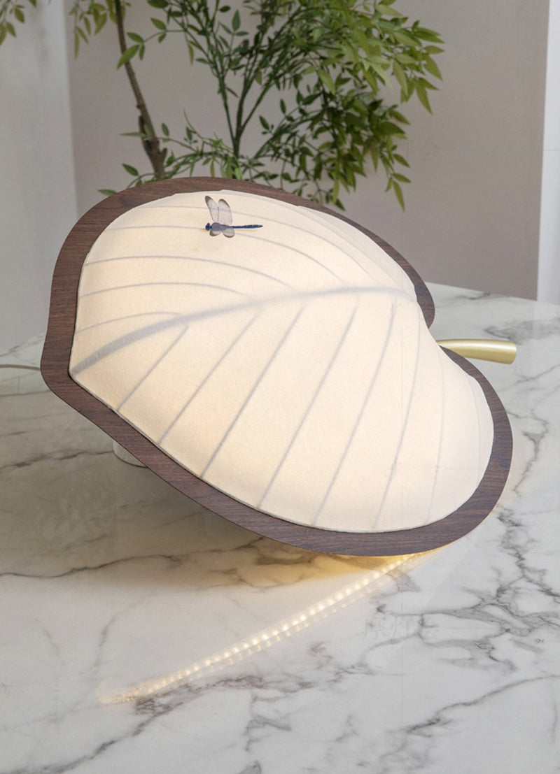Bedroom lamp 2025 new ceiling lamp room main lamp creative leaf shape lamp