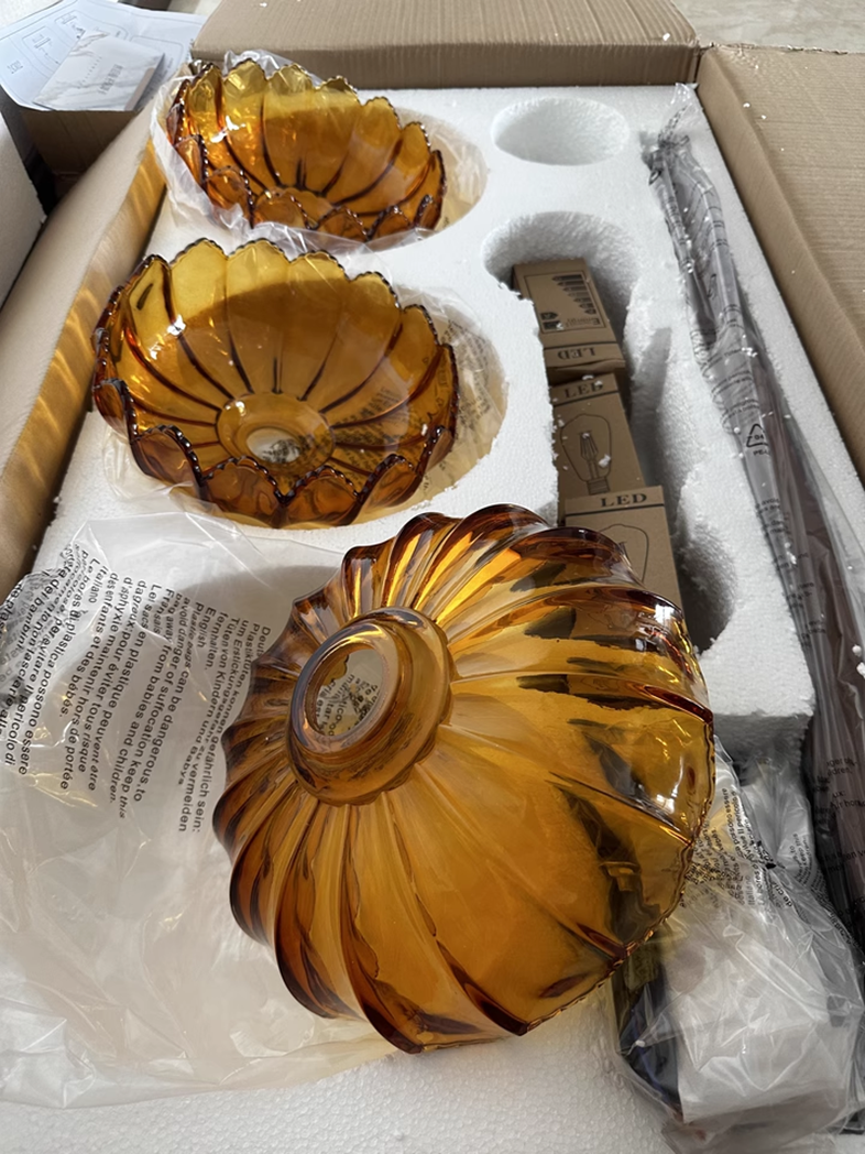 ثريا صدفية أنيقة لغرفة النوم وغرفة المعيشة وغرفة الطعام