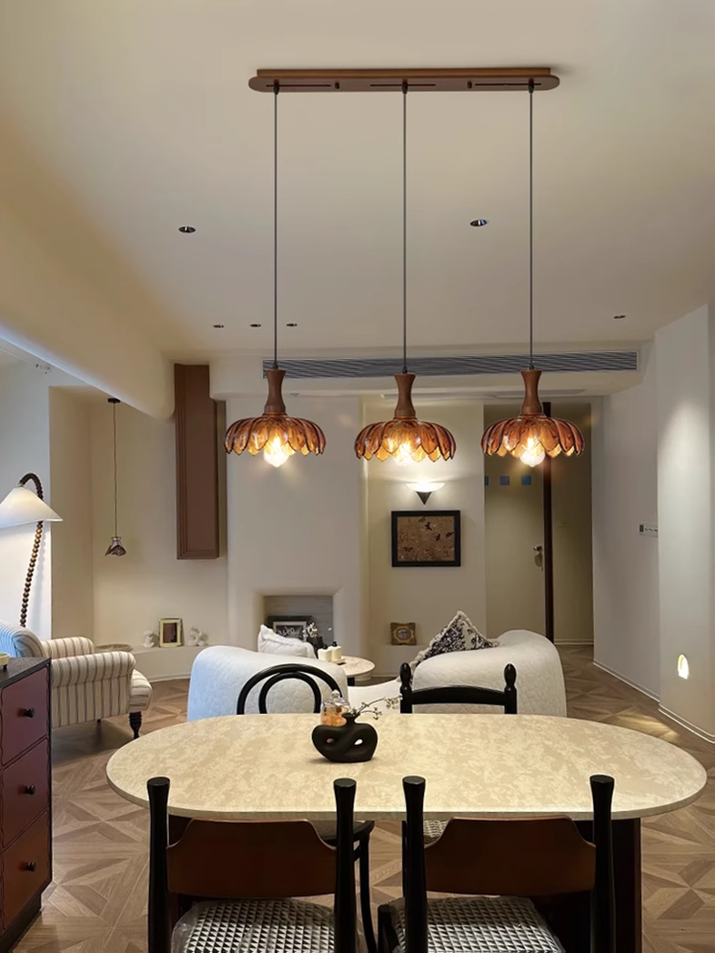 ثريا صدفية أنيقة لغرفة النوم وغرفة المعيشة وغرفة الطعام