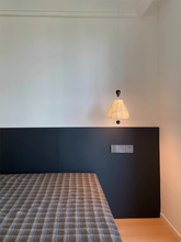 Load image into Gallery viewer, Bedside chandelier suitable for bedroom room study fabric decorative lamp
