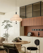 Load image into Gallery viewer, Dining Room Chandelier Round Silk Chandelier
