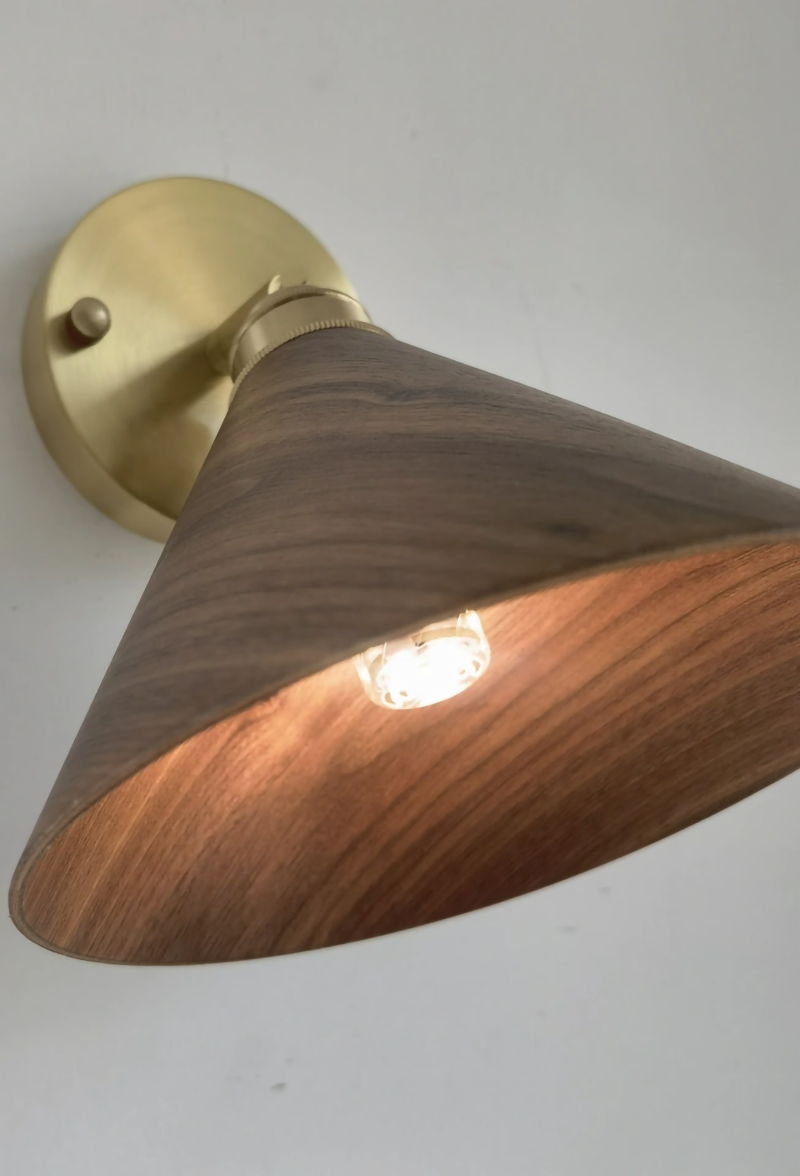 LED wall lamp copper material room decoration lamp