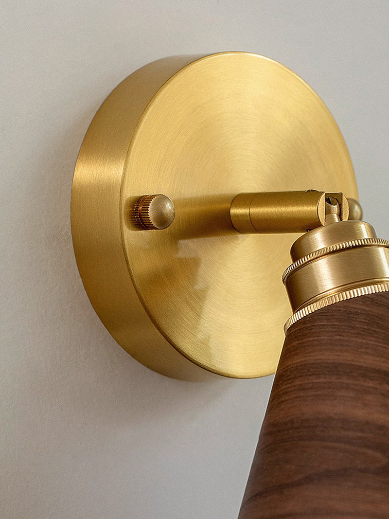 LED wall lamp copper material room decoration lamp