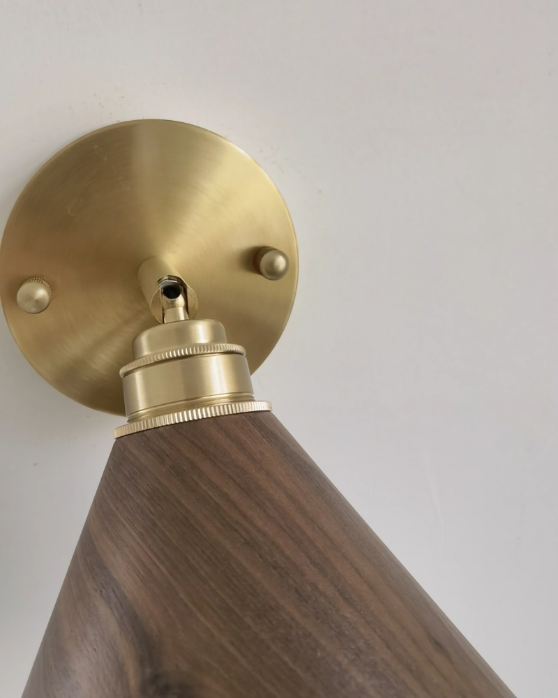 LED wall lamp copper material room decoration lamp