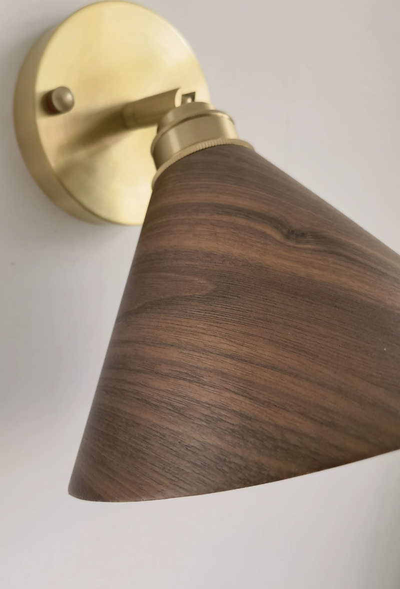 LED wall lamp copper material room decoration lamp