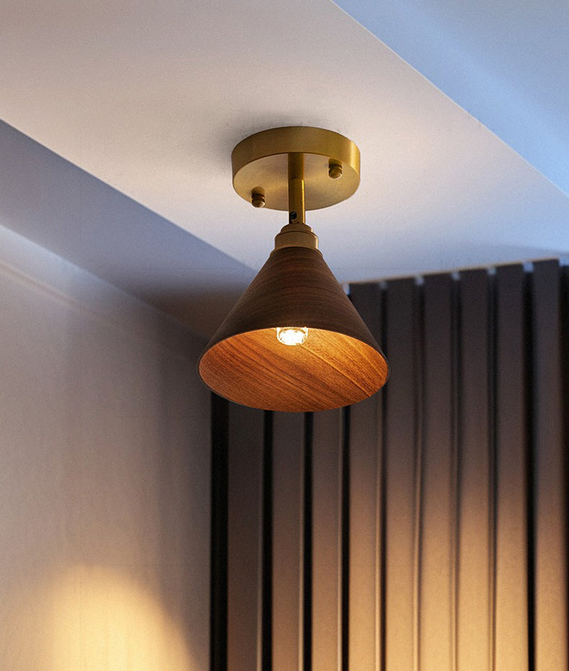 LED wall lamp copper material room decoration lamp