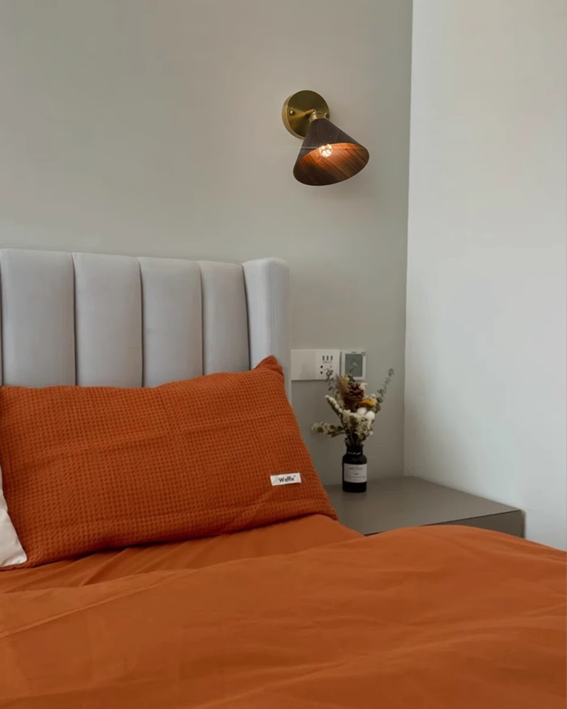 LED wall lamp copper material room decoration lamp